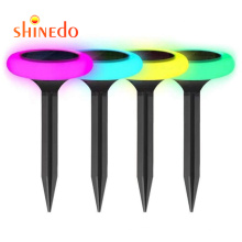 UFO Shape Outdoor Waterproof Buried Lamp 5050RGB solar underground light